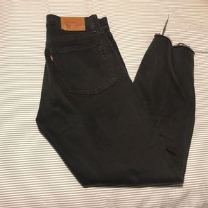 Levi high wasted jeans